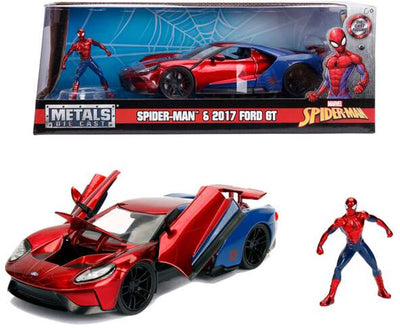 Jada Toys Jada Marvel Spiderman 2017 Ford GT 1:24