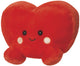 Umweltfreundliche Serie Aurora – rotes Herz-Kuscheltier – 20 cm – weicher Plüsch