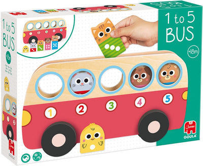 Jumbo - Goula - 1 bis 5 Bus - Lernspiel