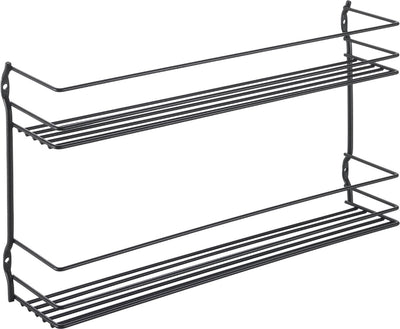 Metaltex Metaltex Pepito Kräuter Rack 2 Böden 36x8x19 cm Schwarz