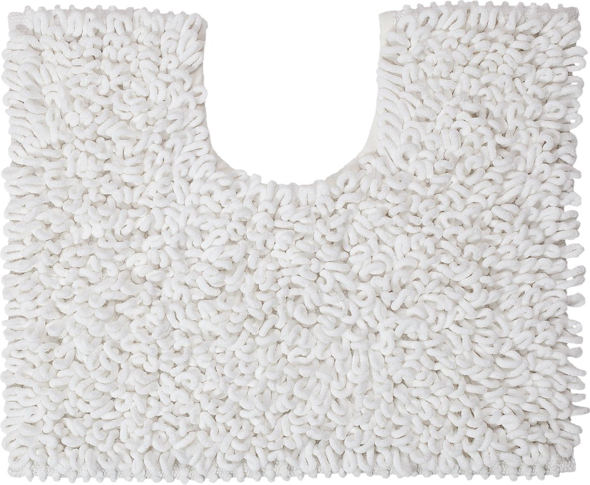Sealskin Twist Toilettenvorleger 45x50 cm – Mikrofaser – Weiß