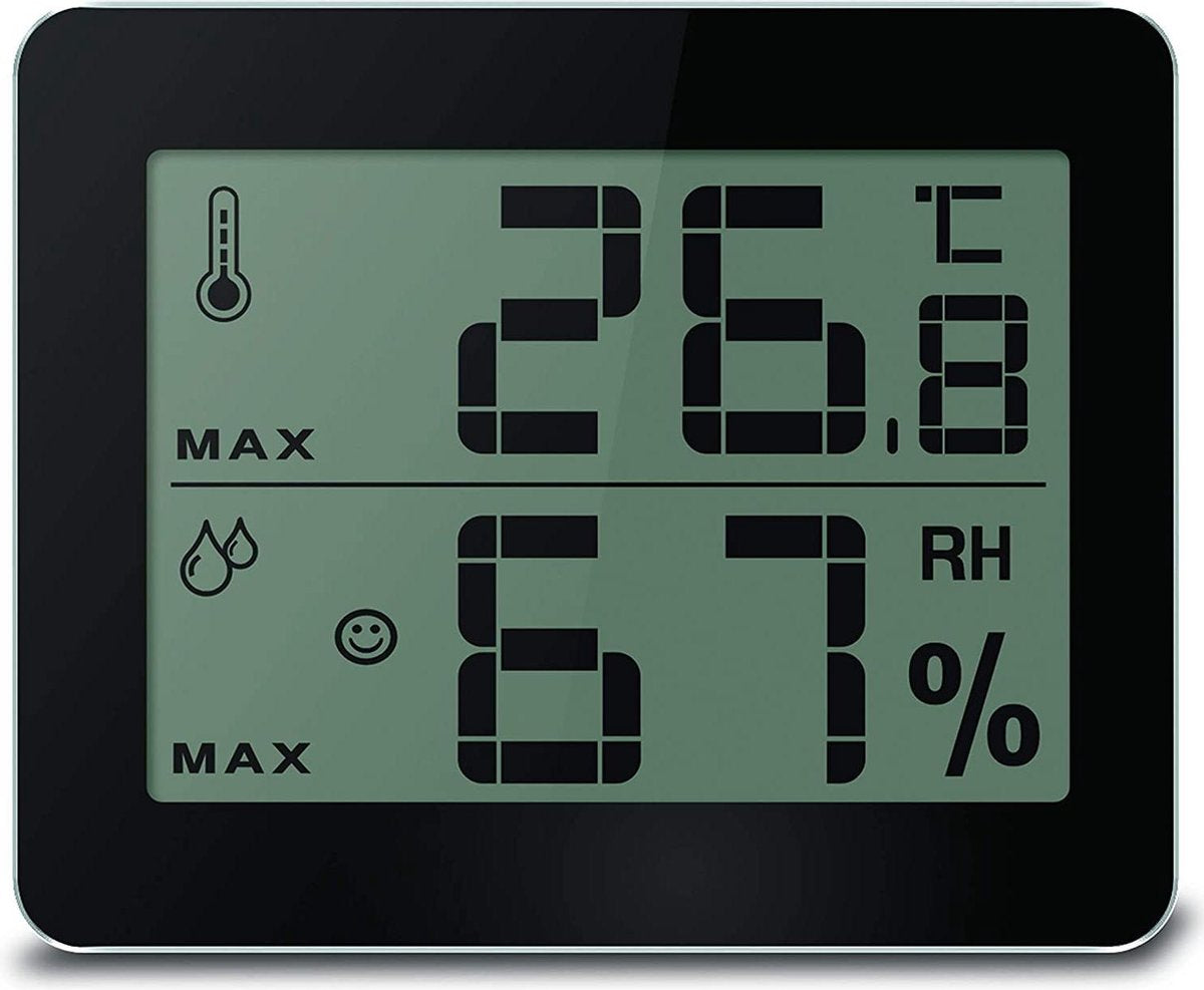 Technoline ws 9450 digitale Wetterstation schwarz, silberner Akku