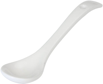 Westmark 6 Servierlöffel aus Keramik, Länge: 11 cm, Keramik, Tapas + Friends, weiß, 69762260