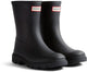 Hunter Downpour kurze Gummistiefel – Damen – Schwarz – Größe 37