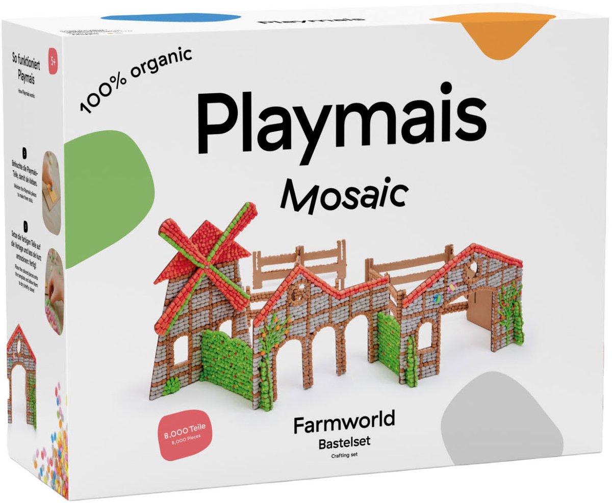 Playmais Mosaik-Bauernhof-Set – 8000-tlg.