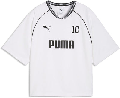 Puma Sport Relaxed Jersey Damen-T-Shirt – Weiß