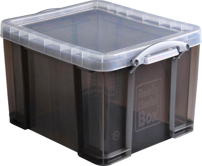 Wirklich nützliche Box 35 Liter transparent geräuchert