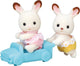 Epoche Sylvanische Familien 5420 Twin Chocolate Rabbit