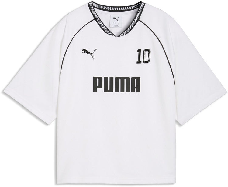 Puma Sport Relaxed Jersey Damen-T-Shirt – Weiß