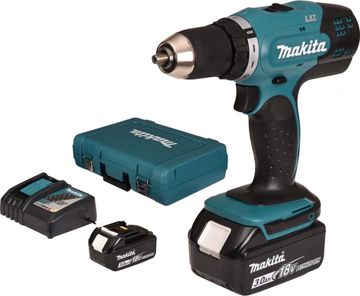 Makita ddf453rfe Bohr-/Schraubmaschine | 18 V 3,0 Ah Li-Ion – ddf453rfe