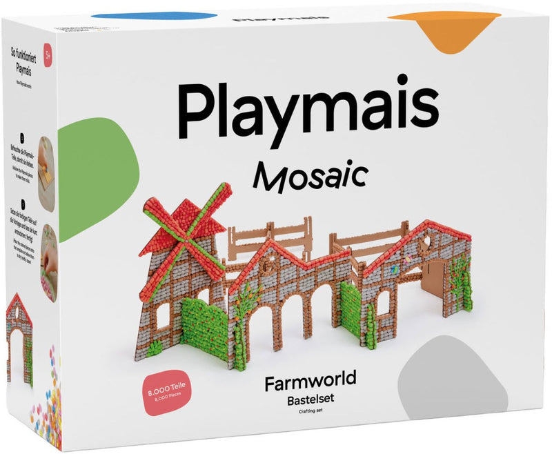 Playmais Mosaik-Bauernhof-Set – 8000-tlg.