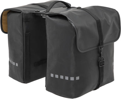 Neue Looxs Odense 224.501MIK Black Doppelfahrradbeutel