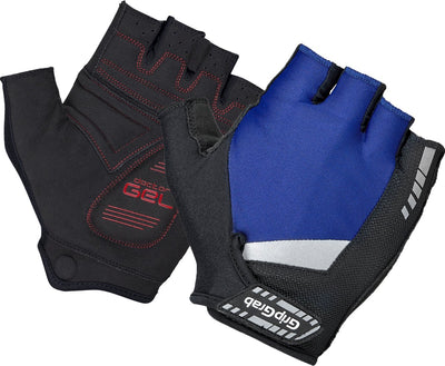 Gripgrab - Supergel gepolsterte Kurzfinger-Sommer-Fahrradhandschuhe Fahrradhandschuhe mit Polsterung - Marineblau - Unisex - Größe XL