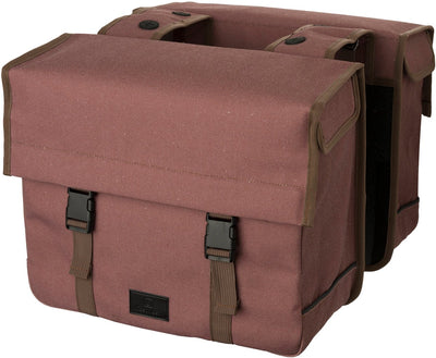 Abi Fastrider Celo Doppel-Fahrradtasche Trend Rosébraun