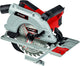 Einhell Kreissäge Te-Cs 190 1 – 1500 W – 6.000 t min – ø190 – max. Schnitttiefe bei 90° 45°: 66 48 mm - inkl. 1x Sägeblatt (ø190x30x2,4 mm 24 Z)
