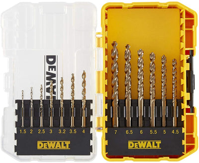 Dewalt Zubehör 13-teiliges Metallbohrer-Set | hss-g | 1,5 mm-7 mm | im harten Fall - dt70710-qz