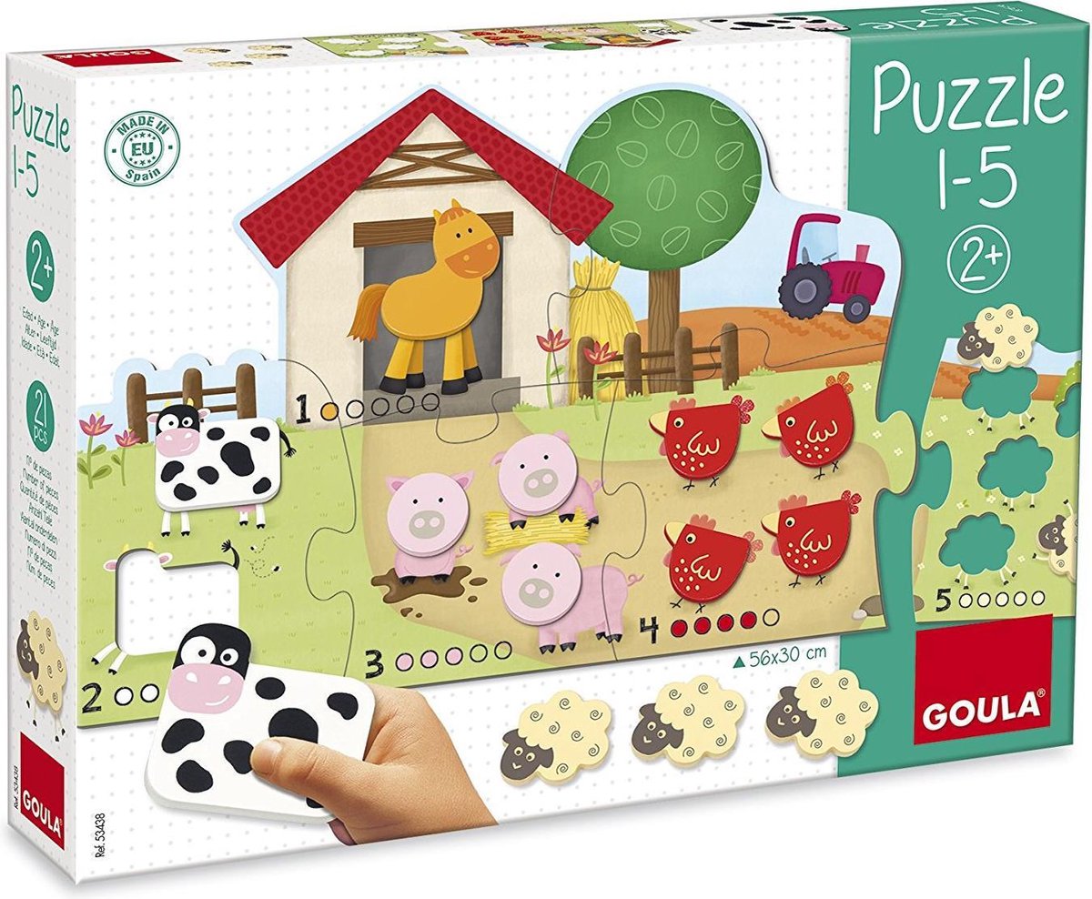Goula Jumbo - - Puzzle 1 - 5 - ab 2 Jahren