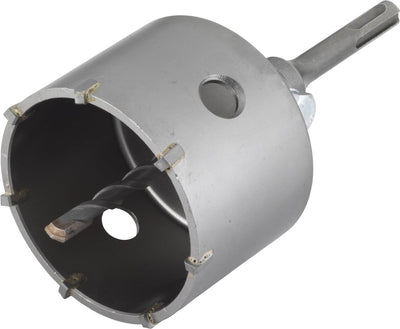 Wolfcraft – Lochsäge 83 mm – SDS Plus – elektrische Kastenbohrmaschine 83 mm für Stein – 5481000