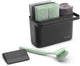 Brabantia Waschbecken-Aufsatz-Organizer-Set, 8-teilig – Dunkelgrau