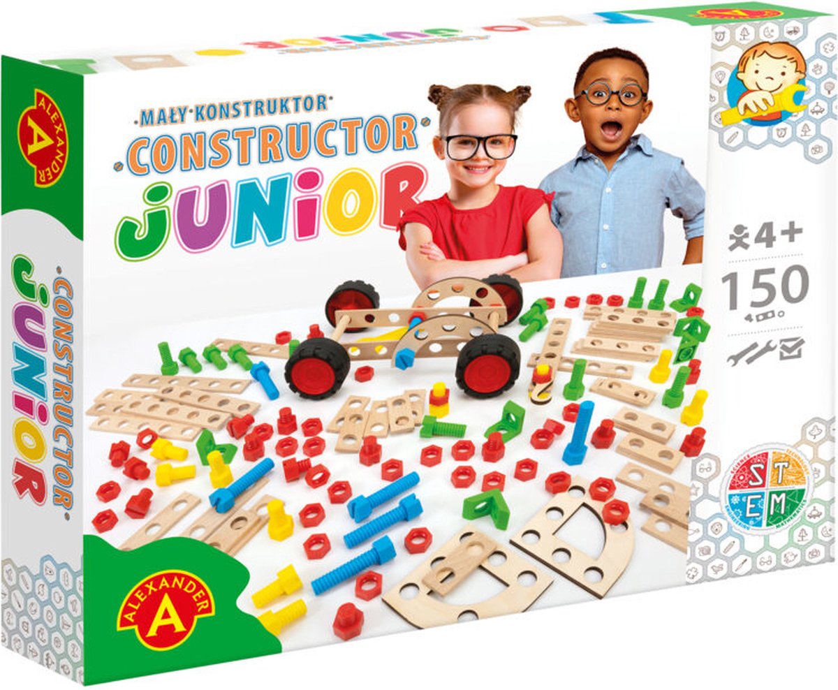 Alexander Toys Constructor Junior – Bausätze zum Selbermachen – 150 Pence
