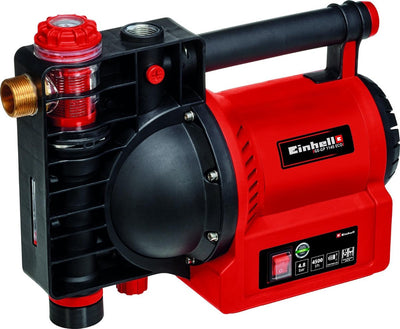 Einhell elektrische Gartenpumpe GE-GP 1145 Eco – 1100 W – 4500 l·h – 4,8 bar – max. Förderhöhe: 48 m - max. Saughöhe: 8 m