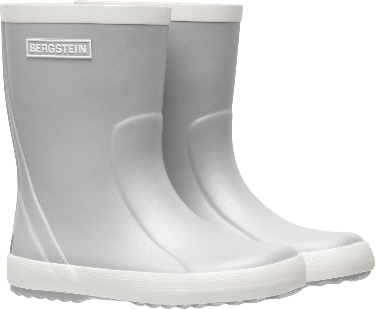 Bergstein Classic Glam Regenstiefel Kinder – Jungen – Mädchen – Silber