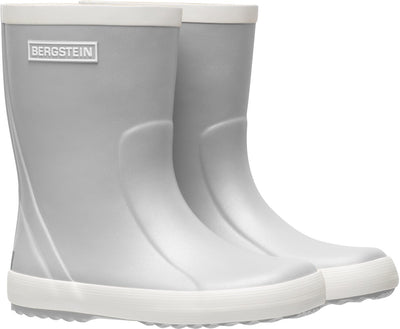 Bergstein Classic Glam Regenstiefel Kinder – Jungen – Mädchen – Silber