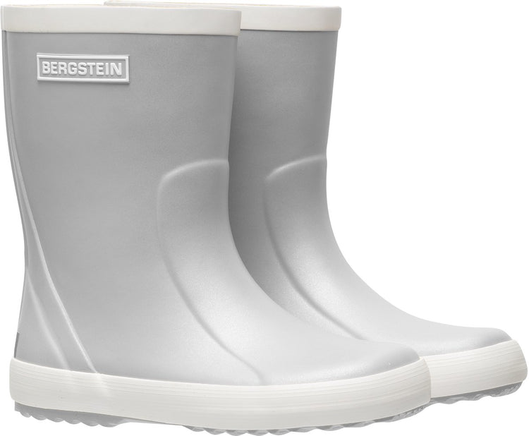 Bergstein Classic Glam Regenstiefel Kinder – Jungen – Mädchen – Silber