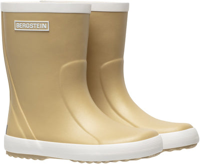 Bergstein Classic Glam Regenstiefel Kinder – Jungen – Mädchen – Gold