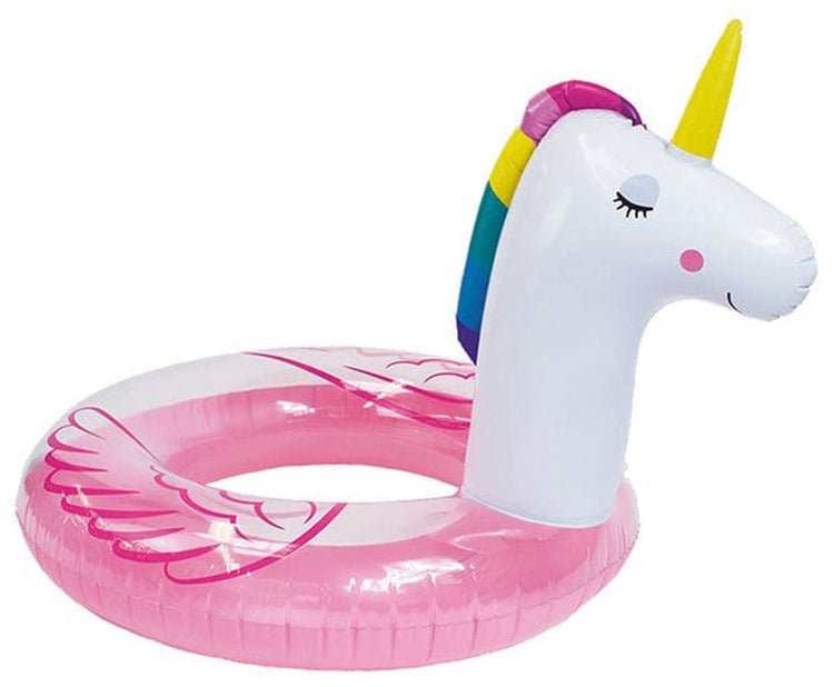 Dreamscape | Rosa weißes Einhorn Tierschwimmreifen Ø 95 cm