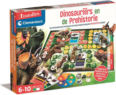 Clementoni Dinosaurier und das Prehistory Brettspiel (NL)