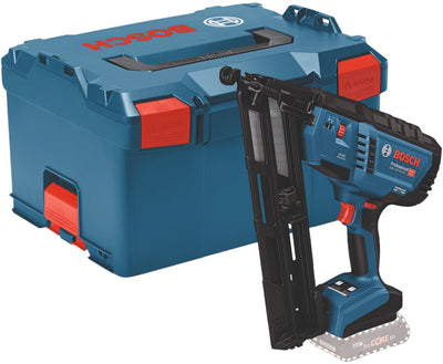Bosch blau Bosch Professional GNH 18V-64 MD Akku-Finishing-Tacker 15GA 18V Grundkörper in L-Boxx - 0601482201