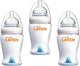 Munchkin Babyflasche – 3er-Pack Laschenflasche – Babyflasche 240 ml – Anti-Kolik-Babyflasche