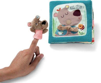 Lilliputiens – Kuschelbuch – Kuscheltiere von César