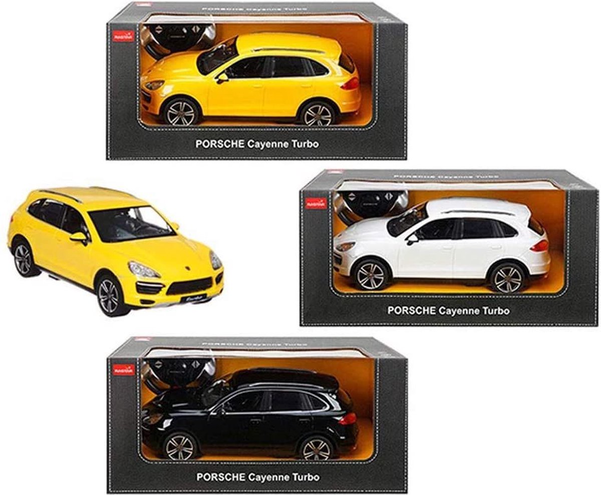 Rastar Porsche Cayenne Turbo RC gelb – 1:14 – RC.