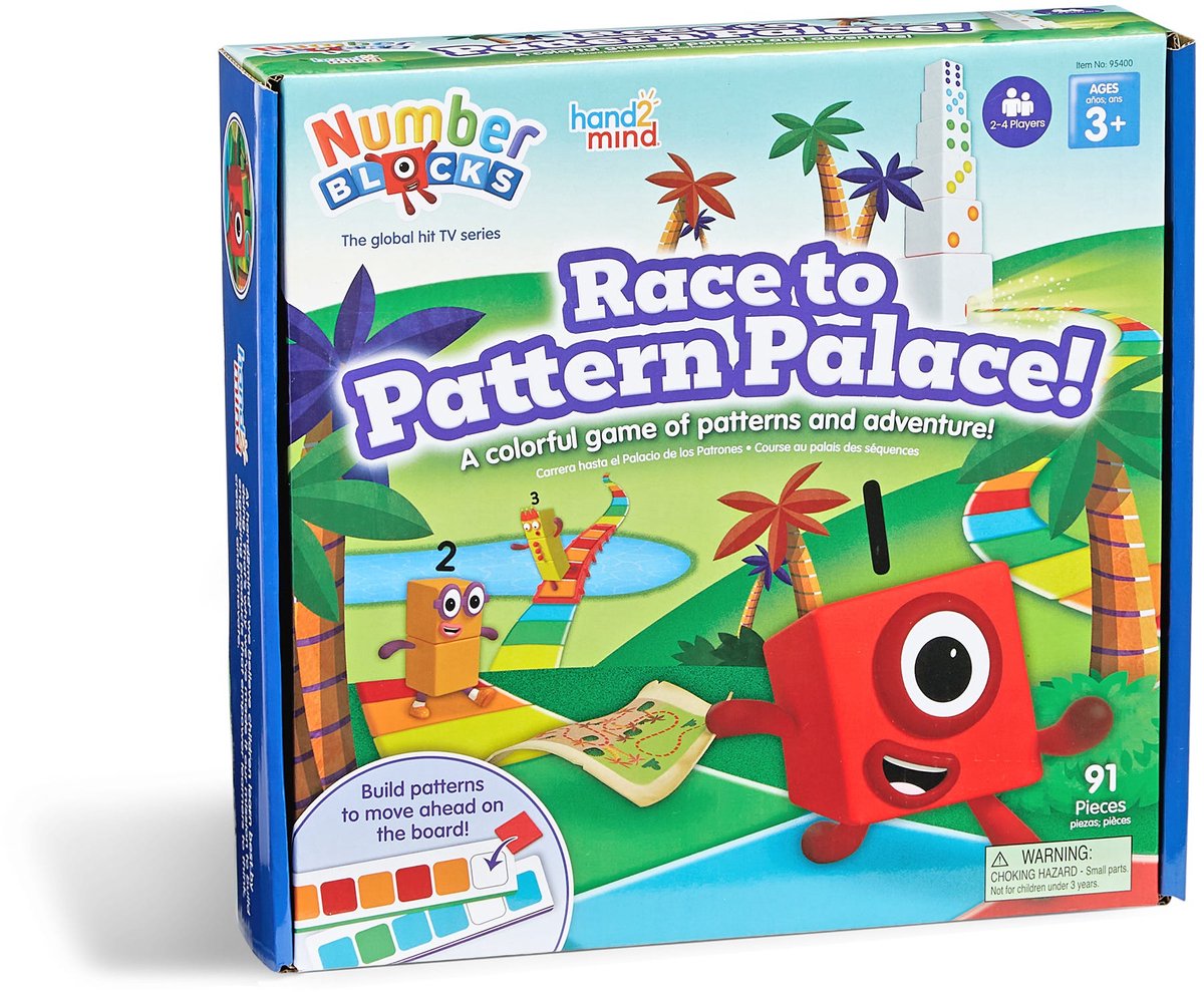 Lernressourcen Numberblocks® Race to Pattern Palace – 3+