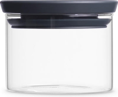 Brabantia Vorratsglas – stapelbar – 0,3 l – Glas