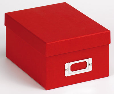 Walther fb-115-r fun – Foto-Aufbewahrungsbox – Größe 17 x 22 x 11 cm – 700 Fotos 10 x 15 cm – rot