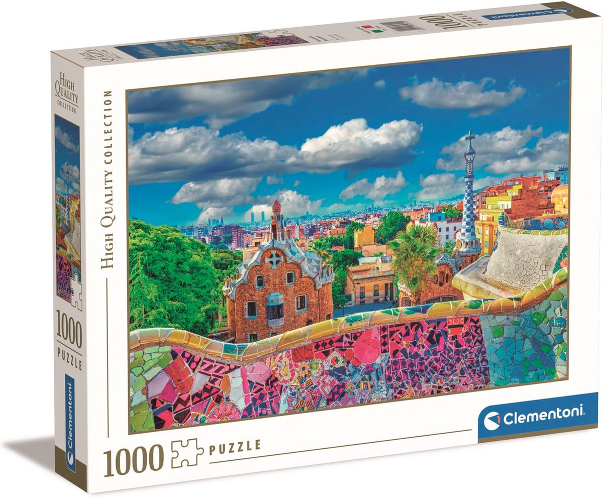 Clementoni Jigsaw Puzzle Park Guell Barcelona, ​​1000st.
