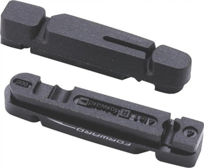 BBB Cycling Bremsbeläge Techstop – Felgenbremse – kompatibel mit Rennrad Citybike – Schwarz – BBS-27