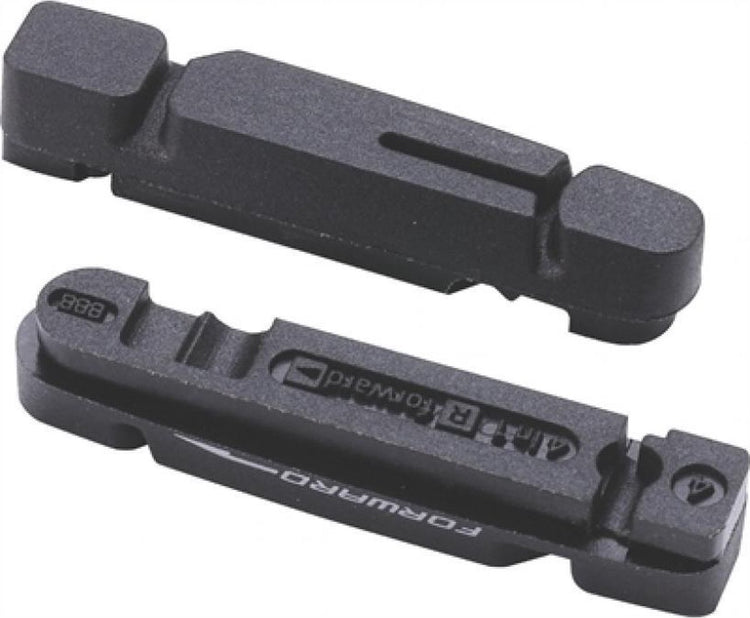 BBB Cycling Bremsbeläge Techstop – Felgenbremse – kompatibel mit Rennrad Citybike – Schwarz – BBS-27