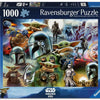 Ravensburger Puzzle Der Mandalorianer und Grogu – 1000 Teile.
