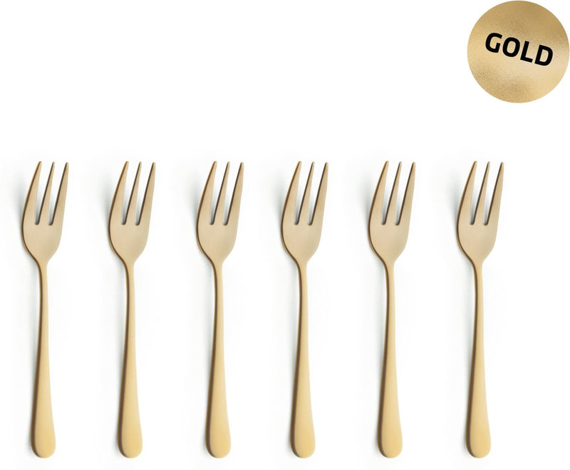 AMEFA Austin Pak Fork Gold 6 Stücke