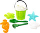 Cavallino Toys Cavallino Classic Bucket Set mit Sandformen grün, 9dlg.