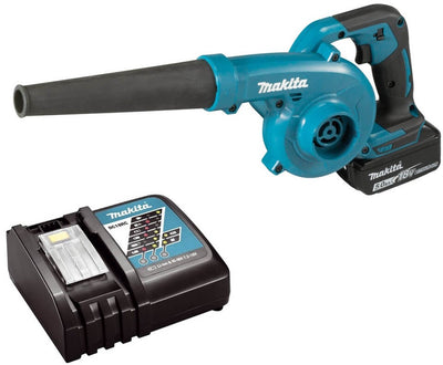 Makita dub185rt | 18-V-Akku-Gebläse, 5,0-Ah-Akku (1 Stück), Schnellladegerät, im Karton