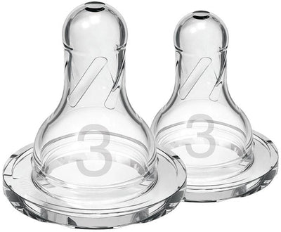 Dr. Brown's Options+ Flaschensauger – Phase 3 – Enghalsflasche – 2 Stück