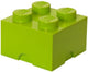 Zimmer Kopenhagen Lego Storage Brick 4 Grün