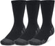 Under Armour ua Performance Tech 3pk Crew-Blk Unisex-Sportsocken – Schwarz – Jet Grey
