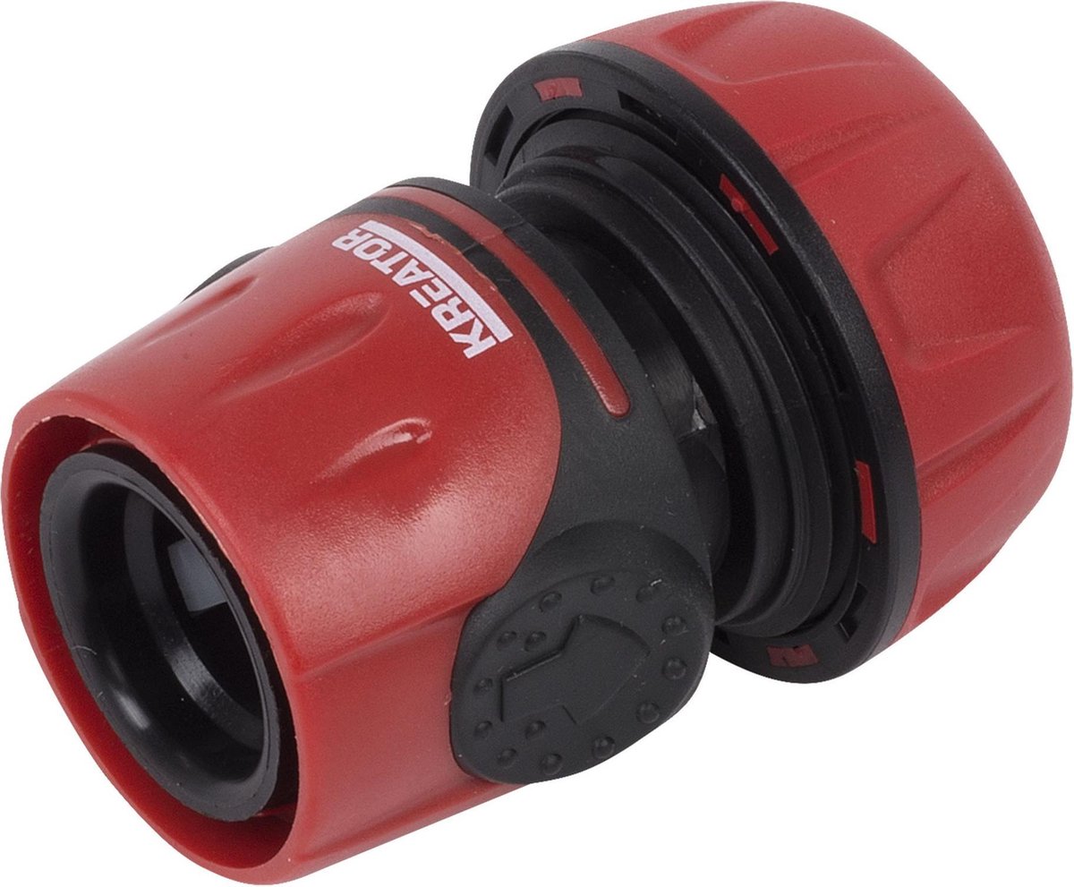 Kreator krtgr6003 Schlauchanschluss ø19mm (3 4 ) | Schnellkupplung für Gartenschlauch zum Wasserhahn