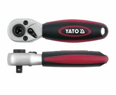 Yato 2x Ratsche für Bits und Stecknüsse, 1 4, 72 Zähne